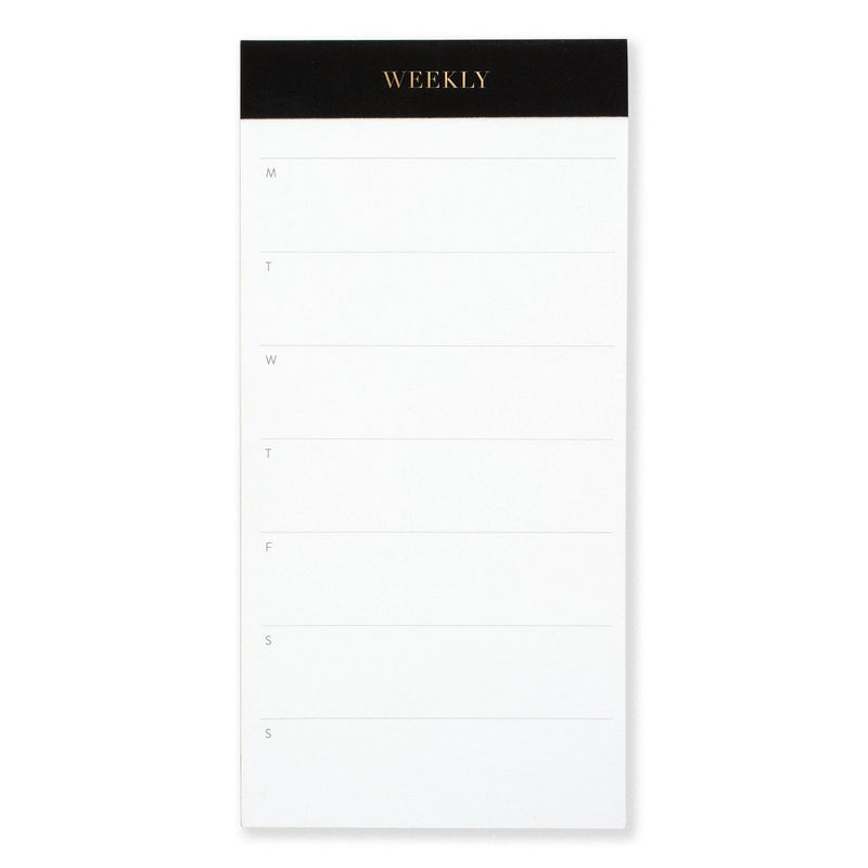 Sugar Paper Essentials 2pk Undated Weekly and Dated Daily Planning Notepad Set No Rule 52 Page 7" x 4"
