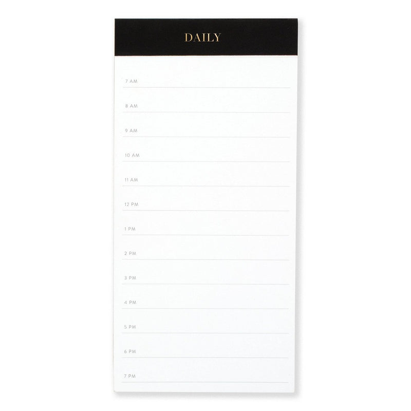 Sugar Paper Essentials 2pk Undated Weekly and Dated Daily Planning Notepad Set No Rule 52 Page 7" x 4"