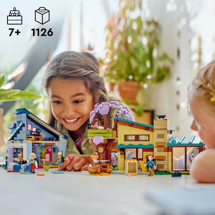 LEGO Friends Olly and Paisley's Family Houses Toy 42620 SEE DETAILS