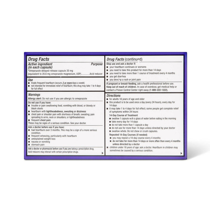 Omeprazole Mini Capsules - 42ct - up & up
