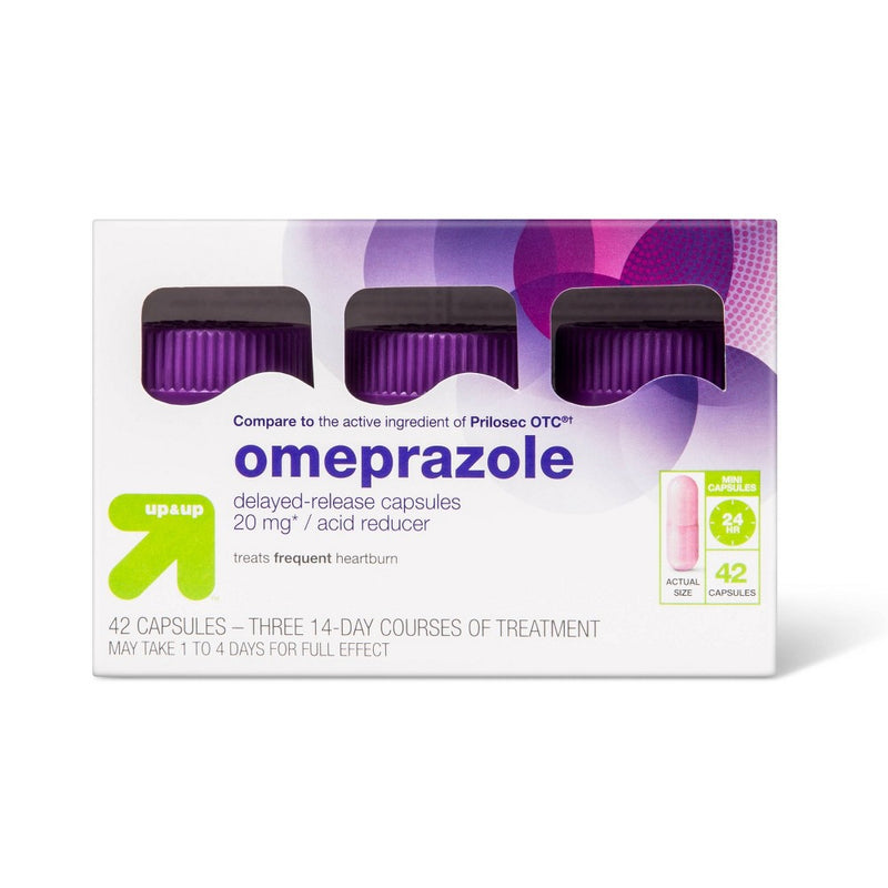 Omeprazole Mini Capsules - 42ct - up & up