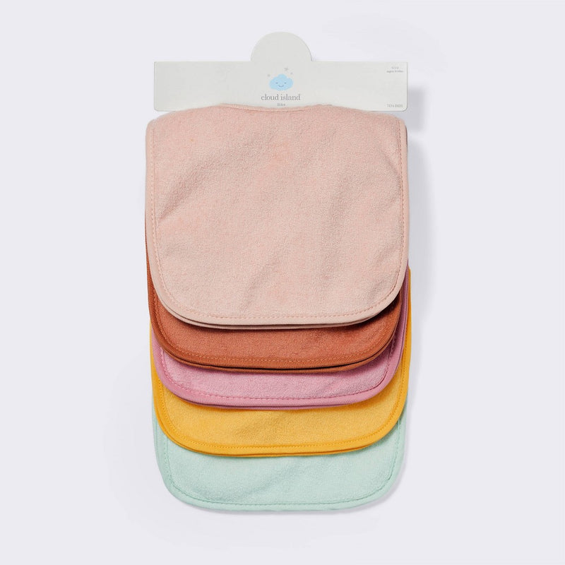Terry Bibs Warm Pack - 10pk - Cloud Island