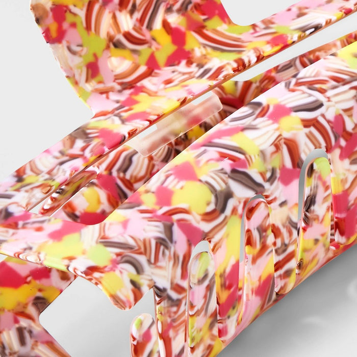 Jumbo Marbled Claw Hair Clip - Universal Thread Pink/Green