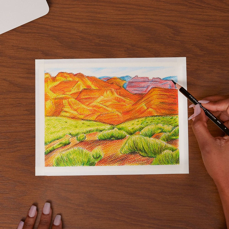 Prismacolor Technique 44ct Landscape & Nature Drawing Colored Pencils with Digital Lessons