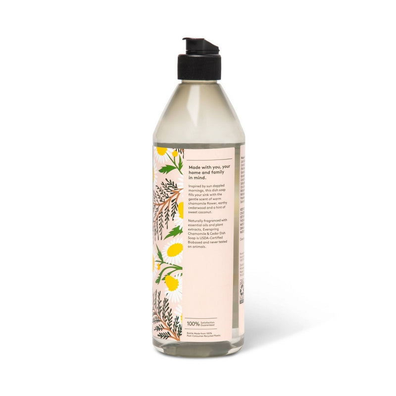 Chamomile & Cedar Dish Soap - 18 fl oz - Everspring