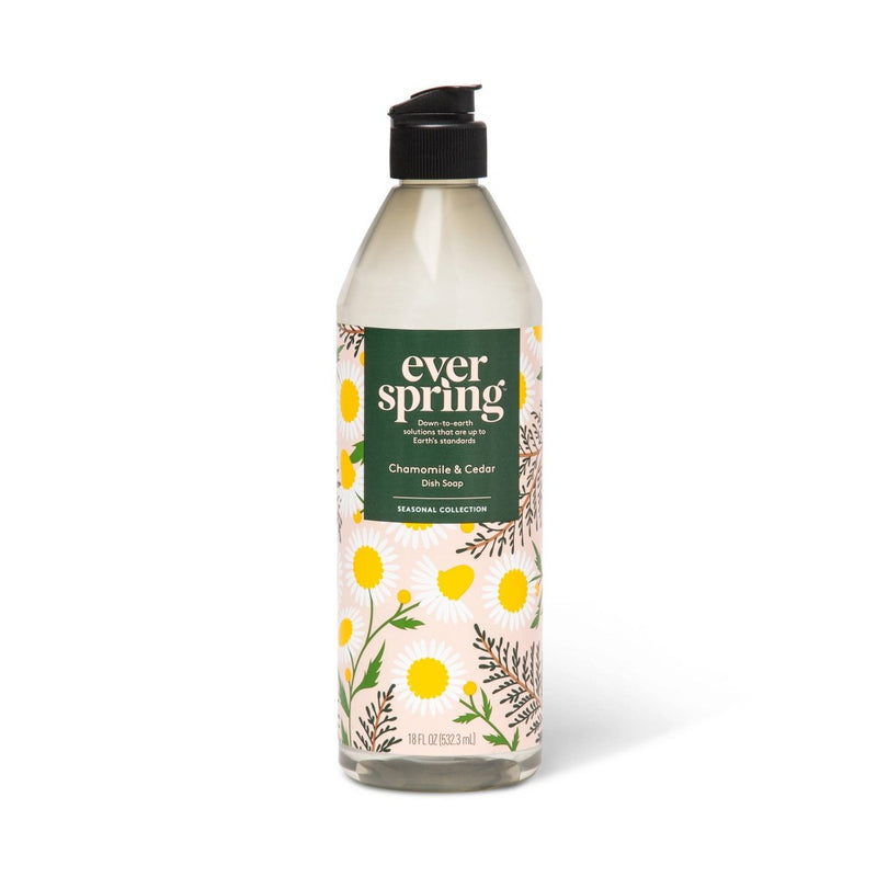 Chamomile & Cedar Dish Soap - 18 fl oz - Everspring