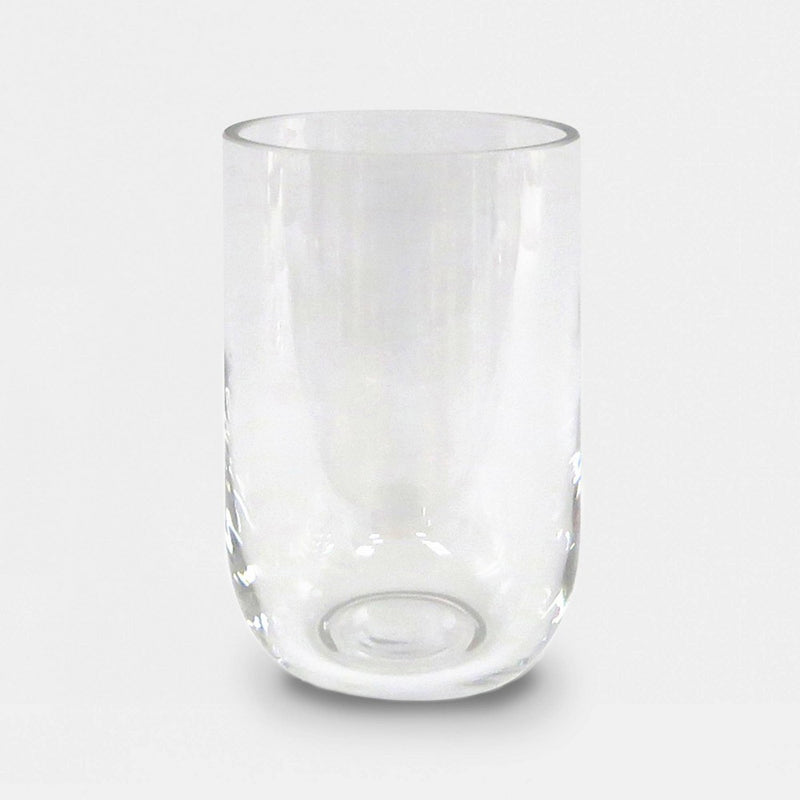 6" x 4" Hurricane Glass Pillar Candle Holder Clear - Made By Design