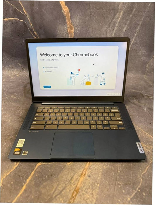 Lenovo Slim 14" Chromebook - Mediatek Processor -Blue (82XJ002DUS) SEE DETAILS