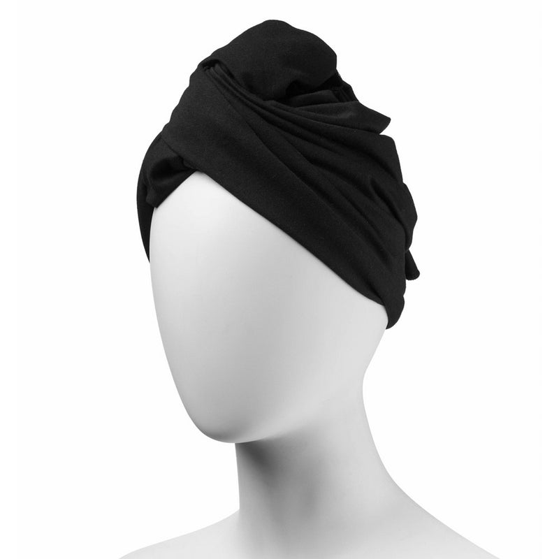 Conair Curl Collective Rectangular Ultra-Absorbent T-Shirt Hair Towel - Black