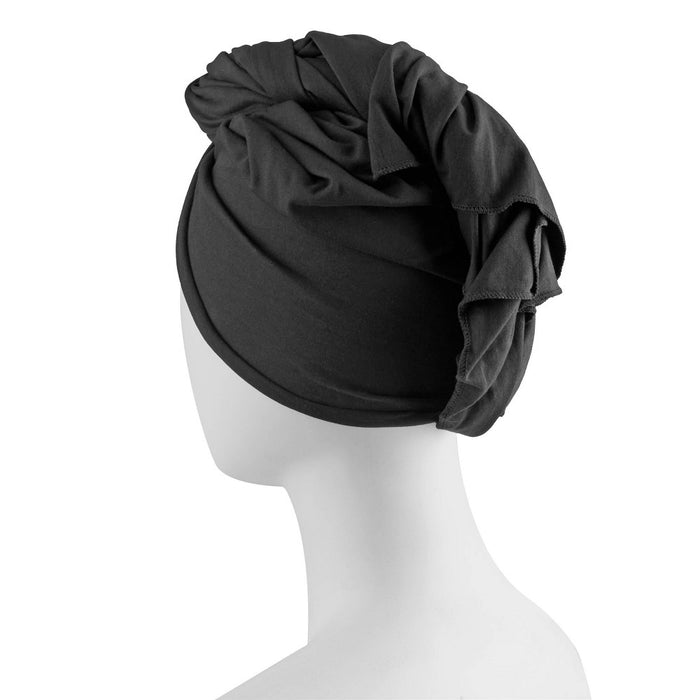 Conair Curl Collective Rectangular Ultra-Absorbent T-Shirt Hair Towel - Black