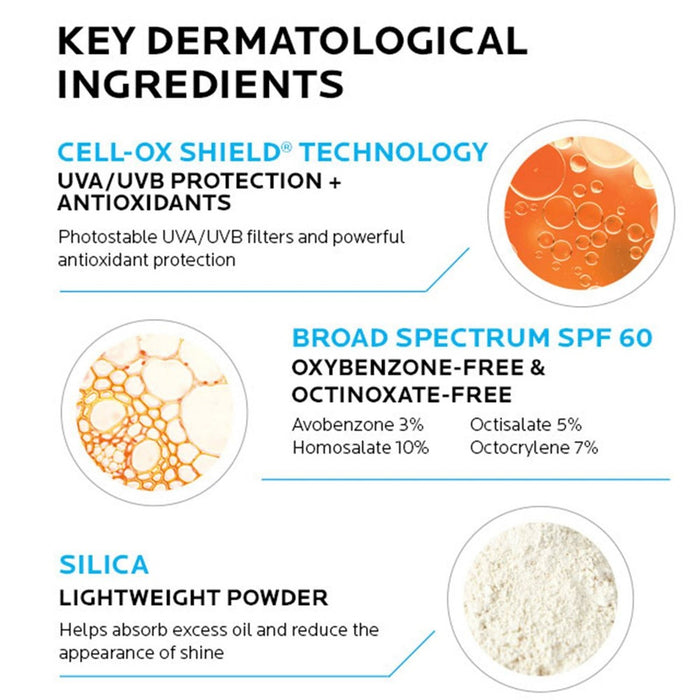 La Roche Posay Anthelios Sunscreen- SPF 60 - 1.7 fl oz EXP:11/2025