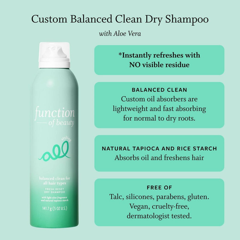 Function of Beauty Detox Everything Dry Shampoo Normal to Dry - 5 fl oz