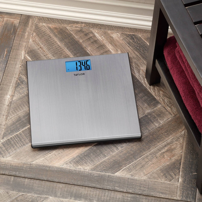 Digital Thin Stainless Steel Bathroom Scale - Taylor