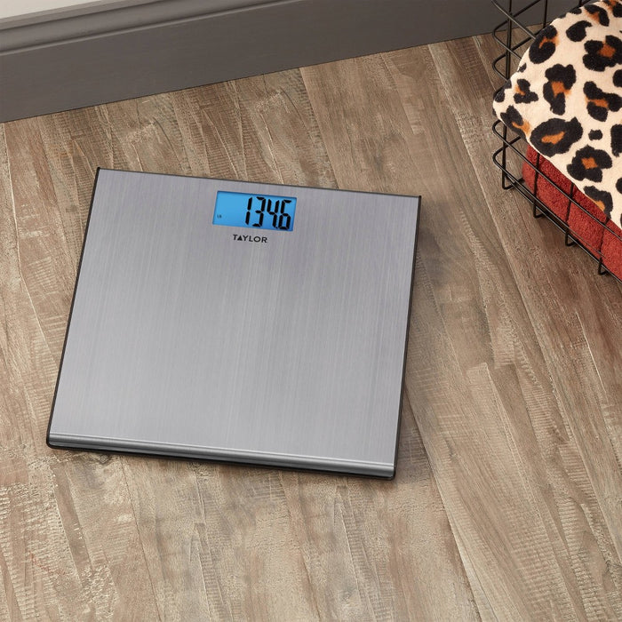 Digital Thin Stainless Steel Bathroom Scale - Taylor