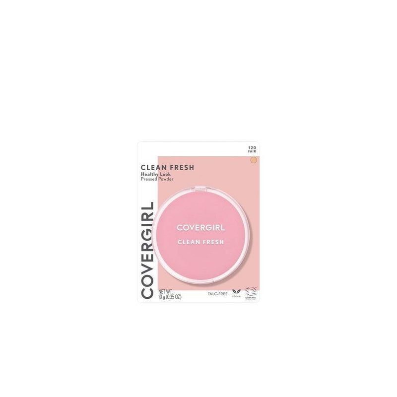 COVERGIRL Clean Fresh Pressed Powder - 120 Fair - 0.35oz