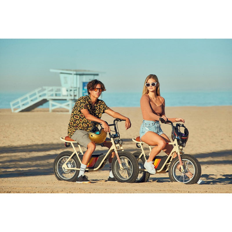 Razor Rambler Step Over Electric Scooter - Beige (LOCAL PICKUP ONLY)