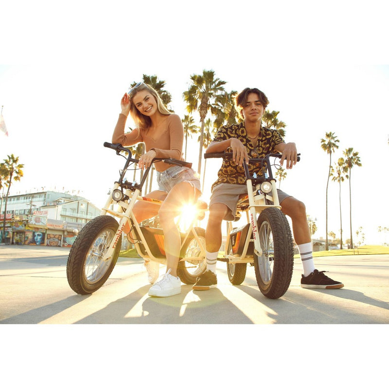 Razor Rambler Step Over Electric Scooter - Beige (LOCAL PICKUP ONLY)