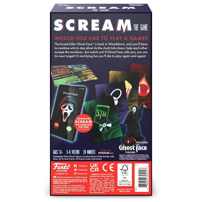 Funko Scream Party Board Game