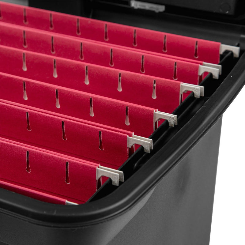 Sterilite Medium Letter File Box Black