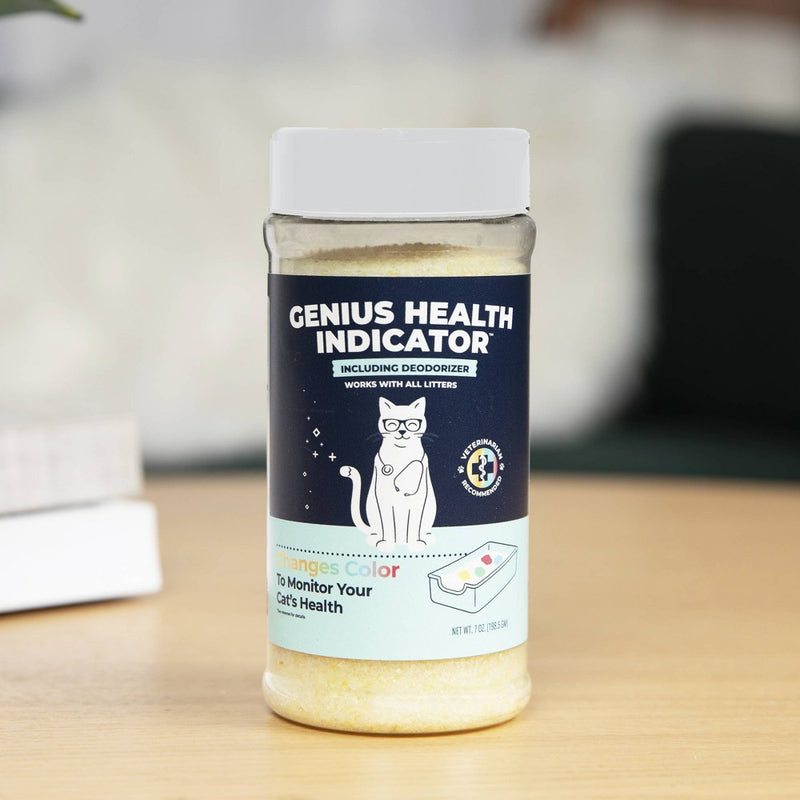 Genius Litter Health Indicator with Deodorizer for Cats - 7oz
