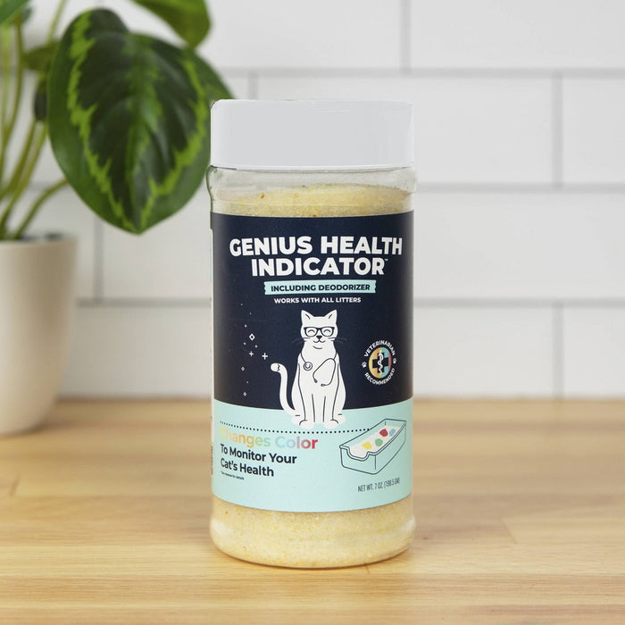 Genius Litter Health Indicator with Deodorizer for Cats - 7oz