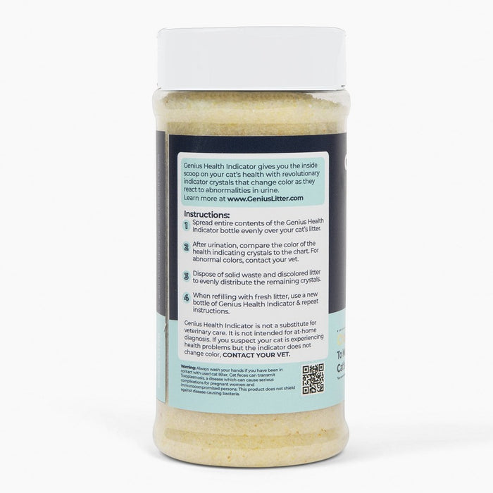 Genius Litter Health Indicator with Deodorizer for Cats - 7oz