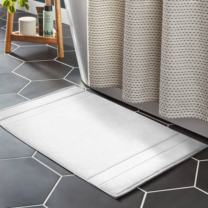 Performance Plus Towel Bath Mat White - Threshold