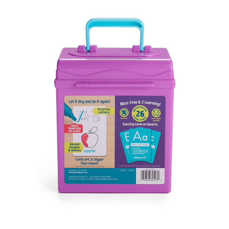 Aqua Draw ABCs Reusable Flash Cards - Chuckle & Roar