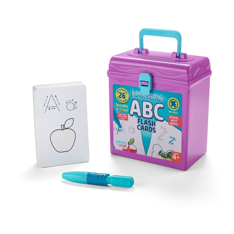 Aqua Draw ABCs Reusable Flash Cards - Chuckle & Roar