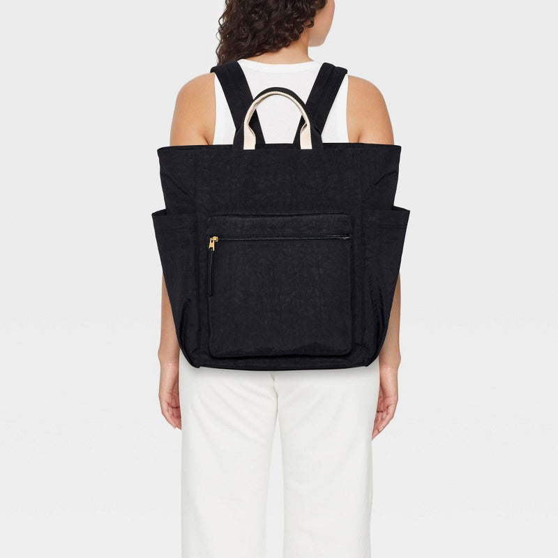 Soft Utility Square 16.25" Backpack - Universal Thread Black