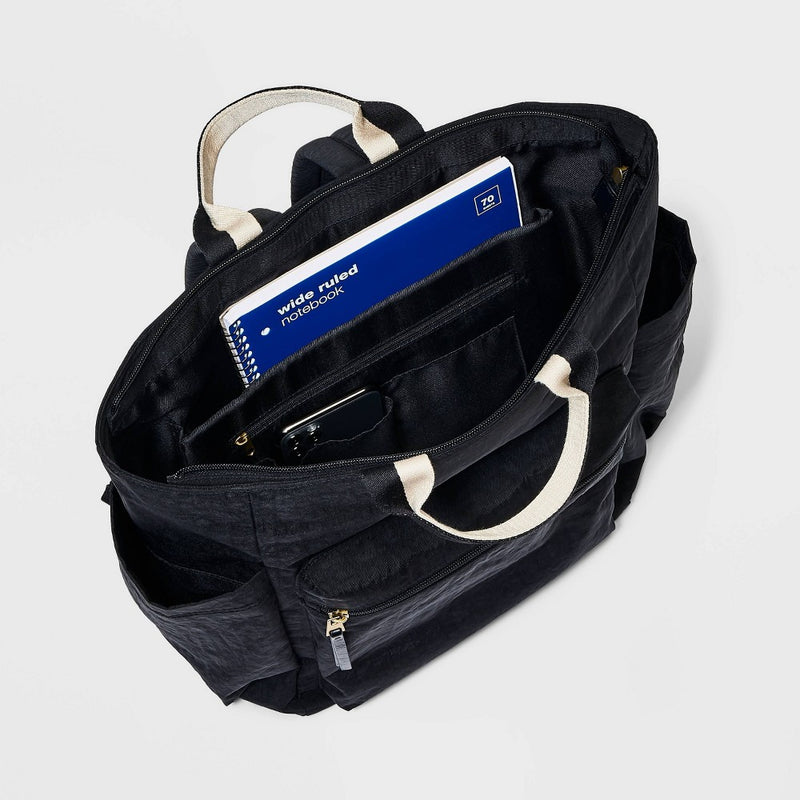 Soft Utility Square 16.25" Backpack - Universal Thread Black