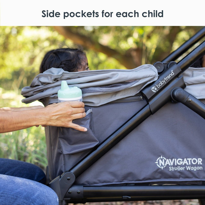 Baby Trend Navigator 2-in-1 Stroller Wagon - Madrid Gray (LOCAL PICKUP ONLY)