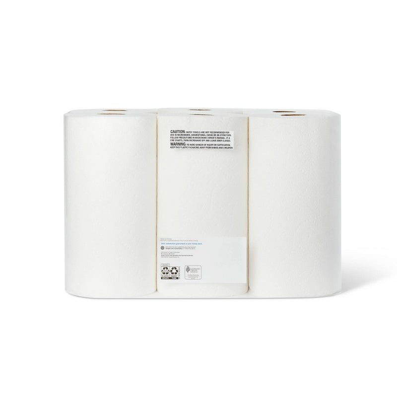 Make-A-Size Paper Towels - 6 Triple Rolls - up & up