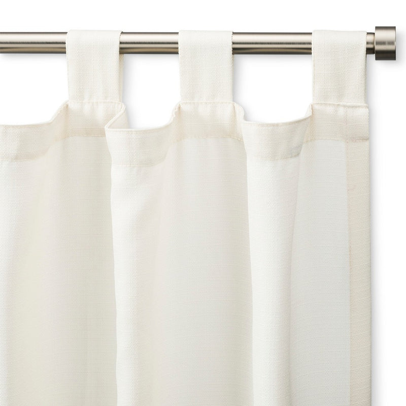 66"-120" Dauntless Curtain Rod Brushed Nickel - Threshold (LOCAL PICKUP ONLY)