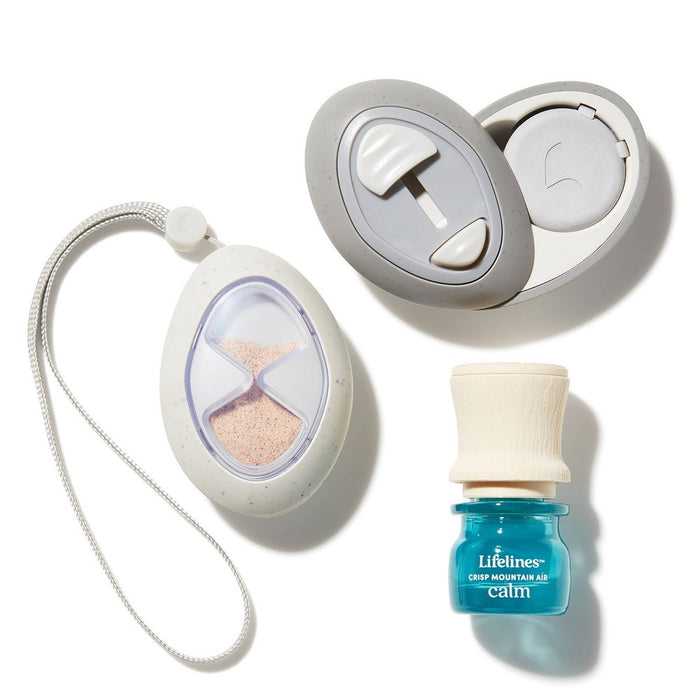 2pk Grounding Stones - Motion Fidget Collection plus Essential Oil Blend - Lifelines