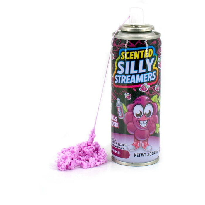 Scentos Scented Silly Streamers Party Decoration Purple