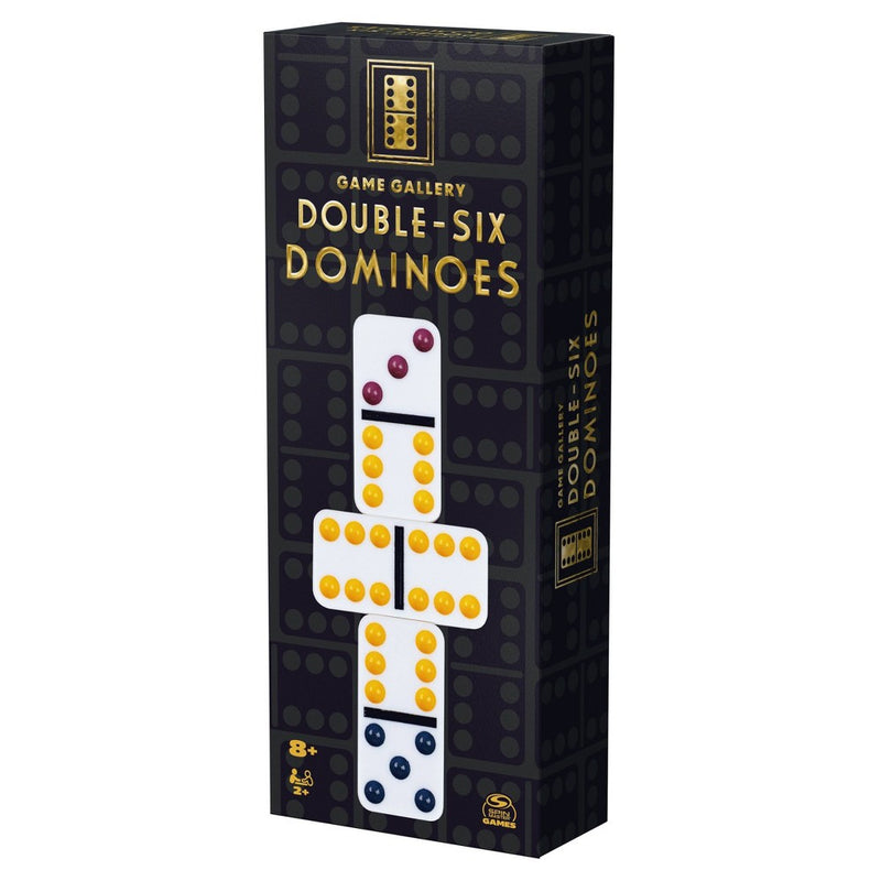 Game Gallery Double 6 Color Dot Dominoes