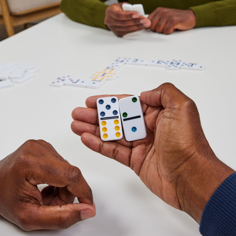 Game Gallery Double 6 Color Dot Dominoes