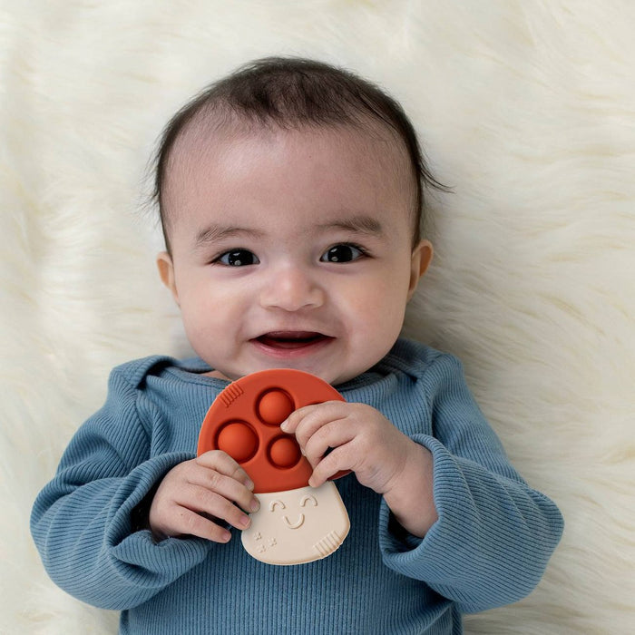 Itzy Ritzy Pop Teethers - Mushroom
