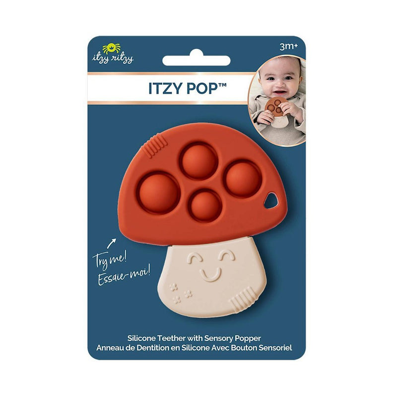 Itzy Ritzy Pop Teethers - Mushroom