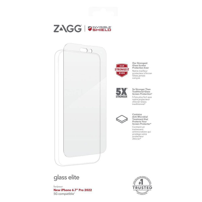 ZAGG Apple iPhone 14 Pro Max InvisibleShield Glass Elite AM Screen Protector