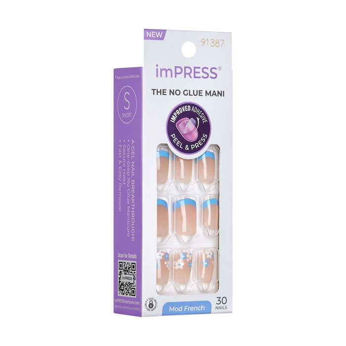 imPRESS Press-On Manicure Fake Nails - Snooze - 33ct