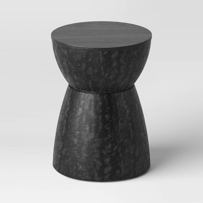 Prisma Accent Table Black - Threshold (LOCAL PICKUP ONLY)