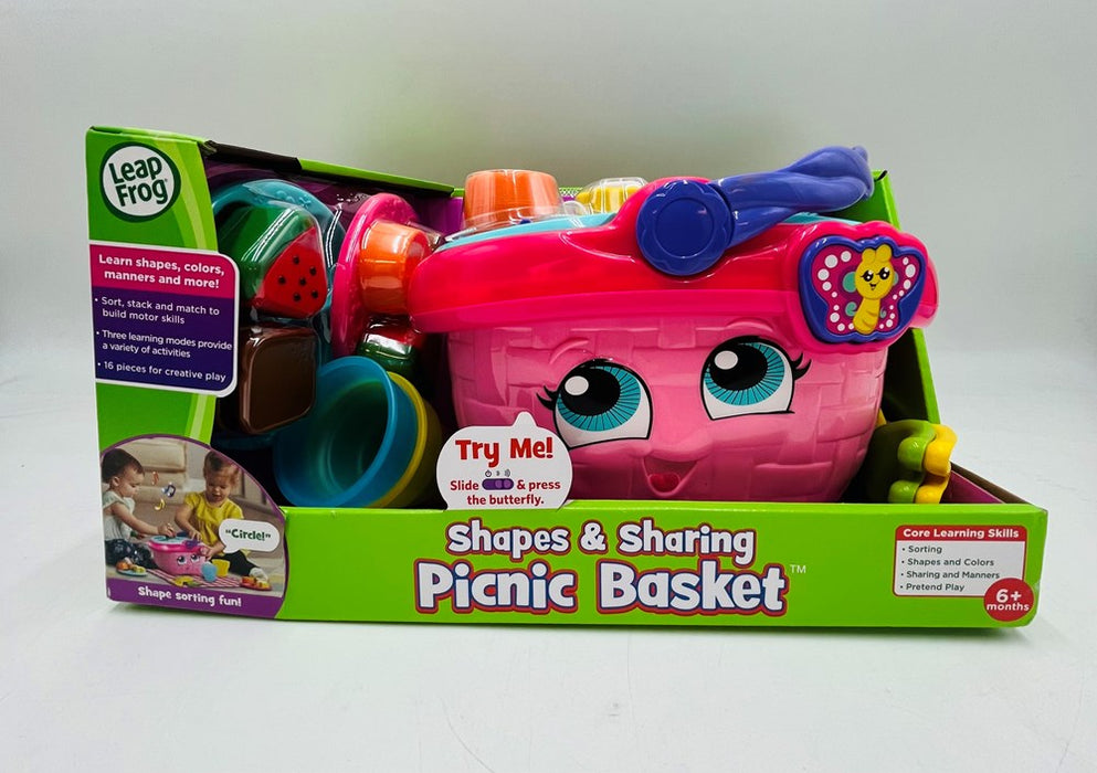 LeapFrog Shapes & Sharing Picnic Basket