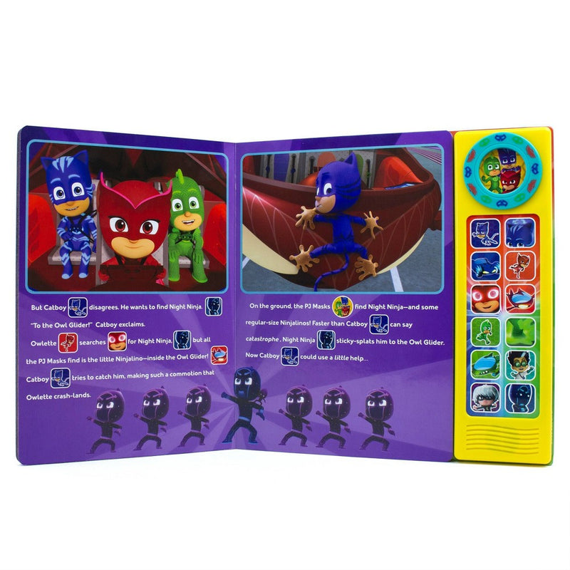 PJ Masks - It's Time To Be A Hero Custom Frame Sound Board Book - by Phoenix (Hardcover)