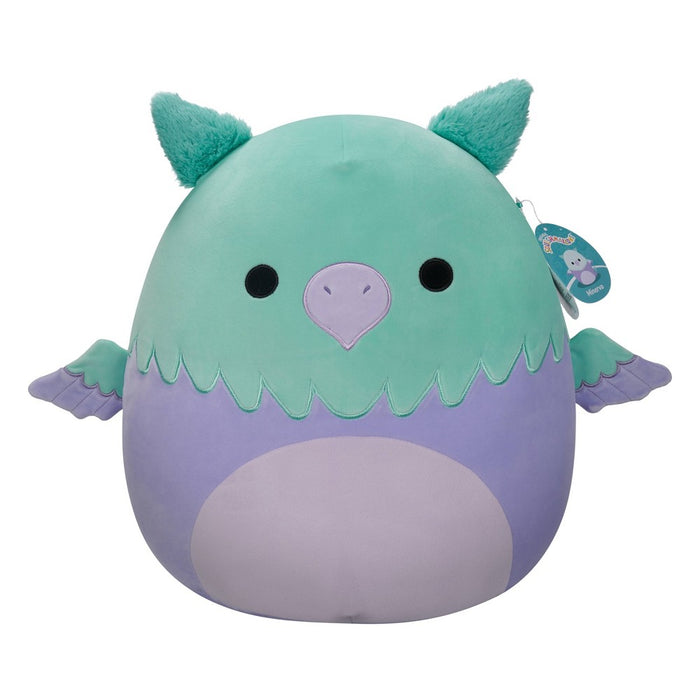 Squishmallows 16" Aqua and Purple Griffin Large Plush