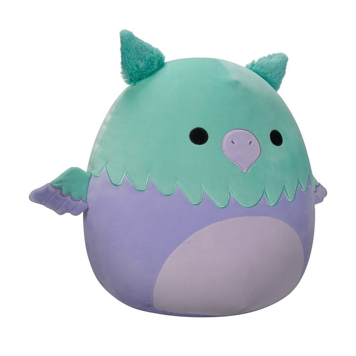 Squishmallows 16" Aqua and Purple Griffin Large Plush