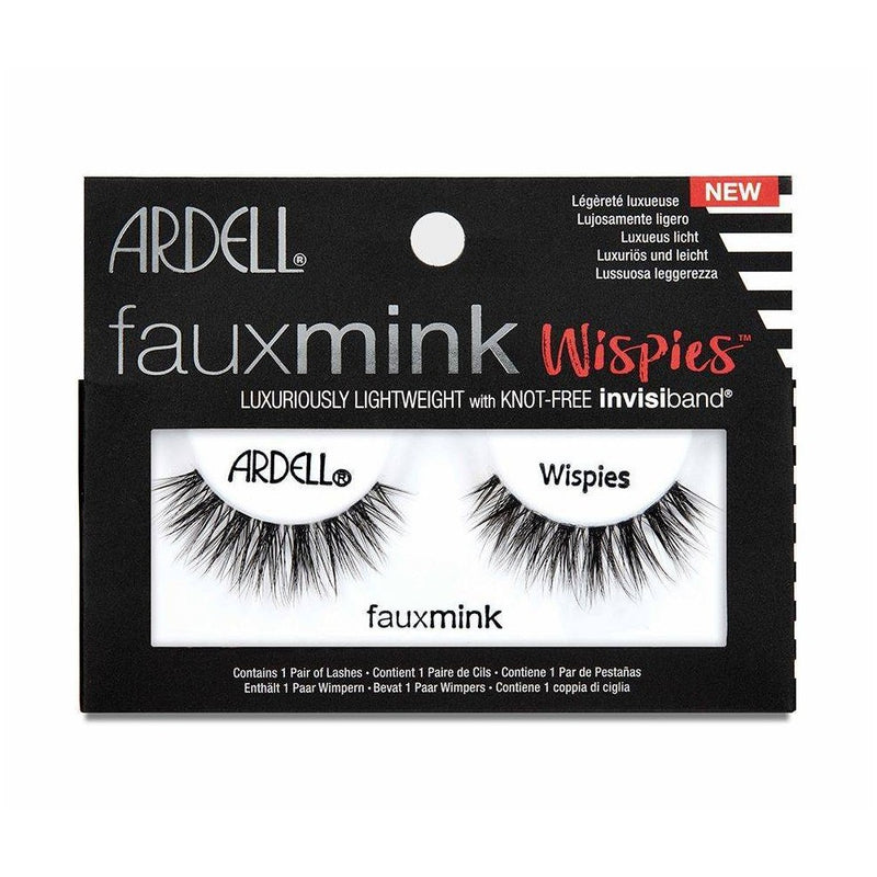 Ardell Eyelash Wispies Faux Mink Black - 1pr
