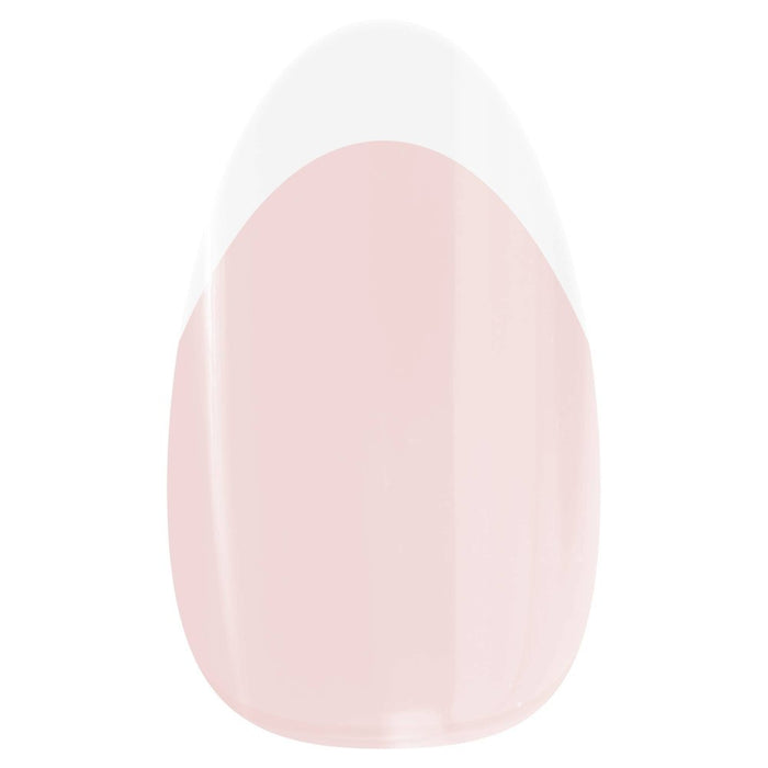 L.A. Girl Artificial Nail Tips- Oh So Shiny - Modern French Tip - 25ct