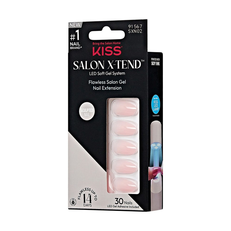 KISS Products X-tend Fake Nails - Gloria - 34ct